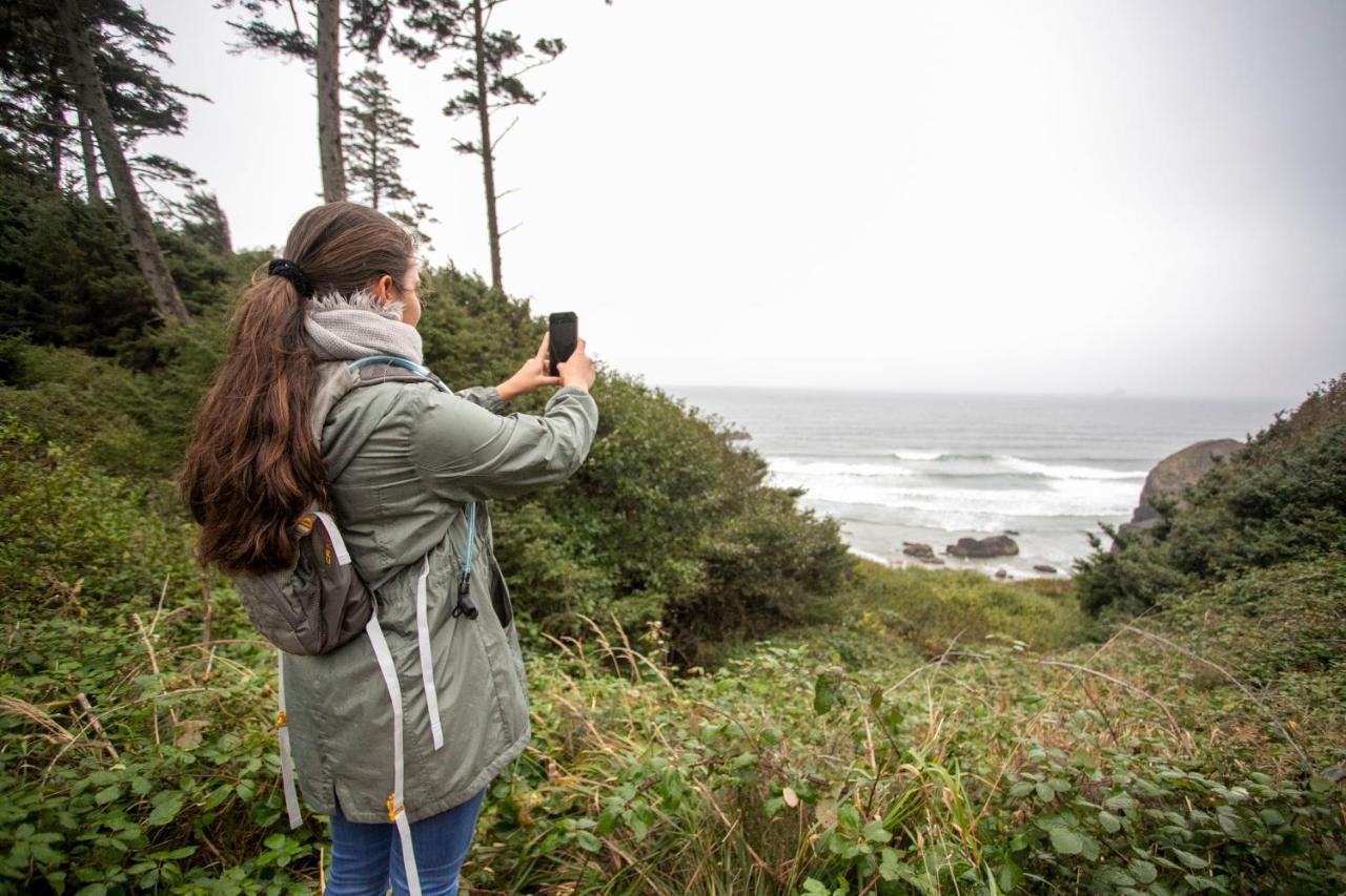 At Haystack Rock